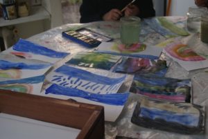 Tous à la peinture